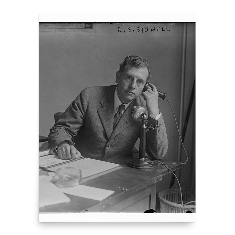 Ellery Cory Stowell poster print, in size 18x24 inches.