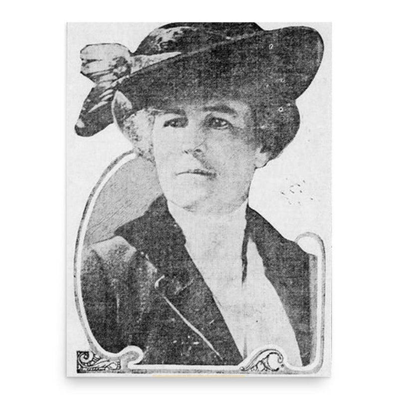 Ellin Prince Speyer poster print, in size 18x24 inches.