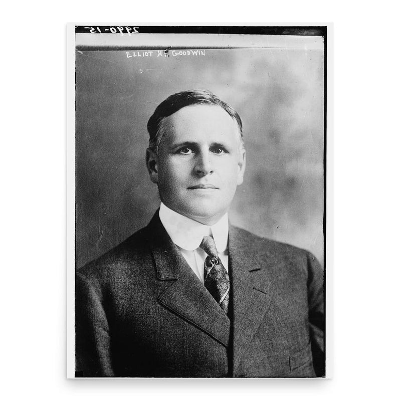 Elliot Hersey Goodwin poster print, in size 18x24 inches.