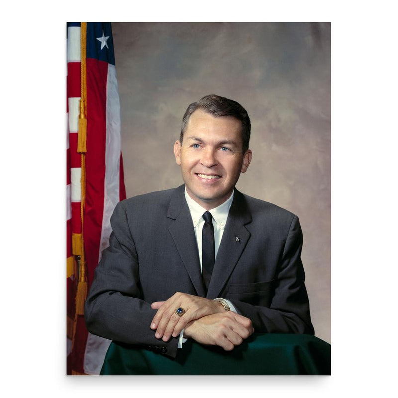 Elliot See poster print, in size 18x24 inches.