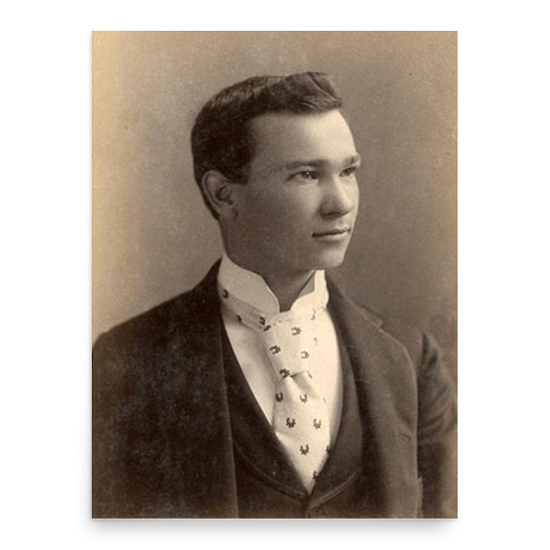 Elliott Jones poster print, in size 18x24 inches.