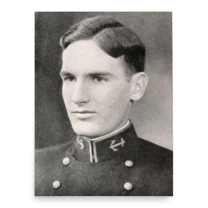 Elliott Loughlin poster print, in size 18x24 inches.