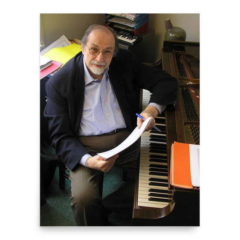 Elliott Schwartz poster print, in size 18x24 inches.