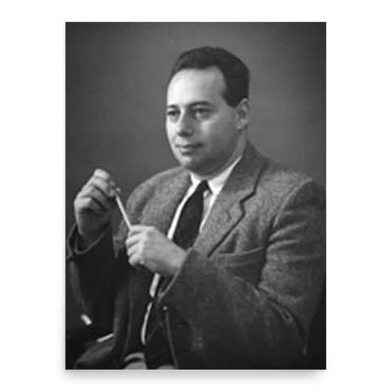 Elliott Waters Montroll poster print, in size 18x24 inches.