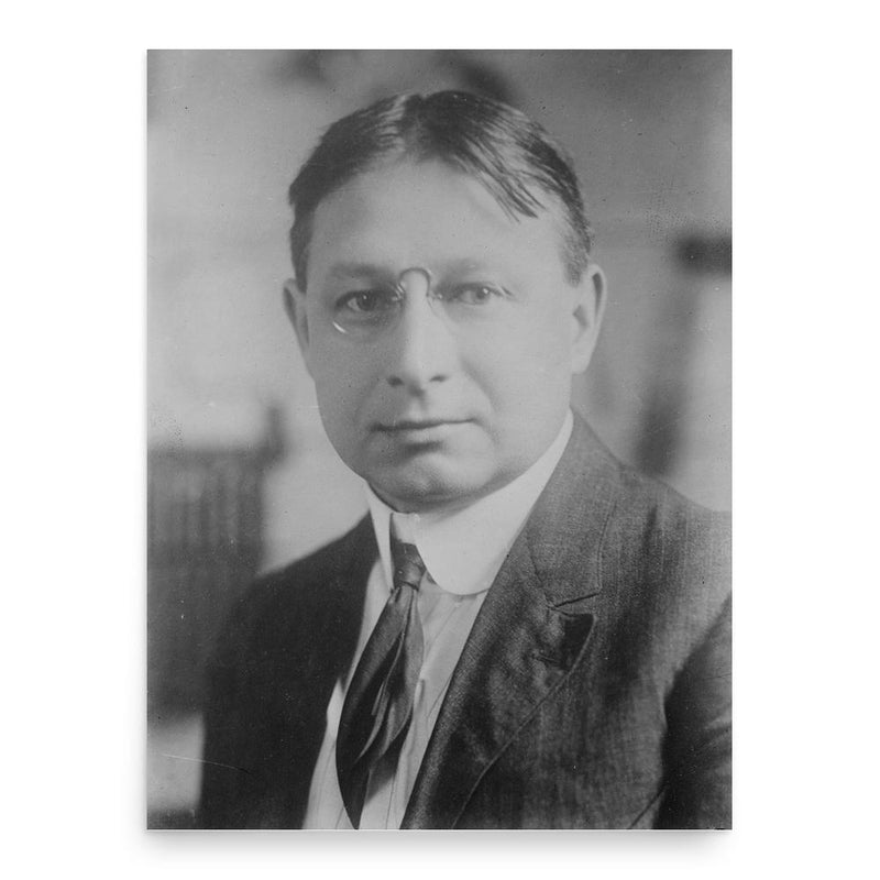 Ellis Parker Butler poster print, in size 18x24 inches.