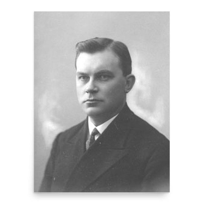 Elmar Leppik poster print, in size 18x24 inches.