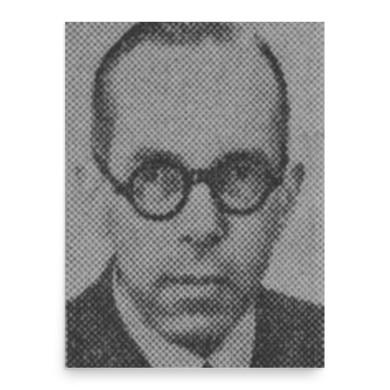 Elmar Lohk poster print, in size 18x24 inches.