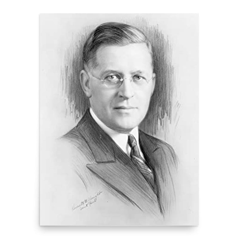 Elmer Austin Benson poster print, in size 18x24 inches.