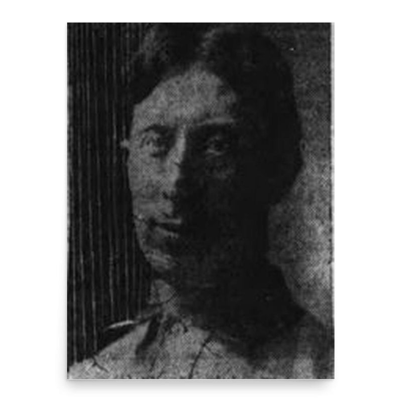 Elmer Bliss poster print, in size 18x24 inches.