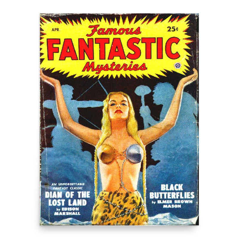 Elmer Brown Mason poster print, in size 18x24 inches.