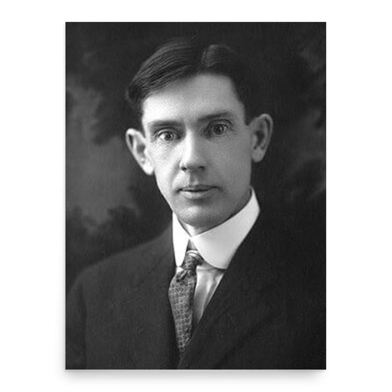 Elmer McCollum poster print, in size 18x24 inches.