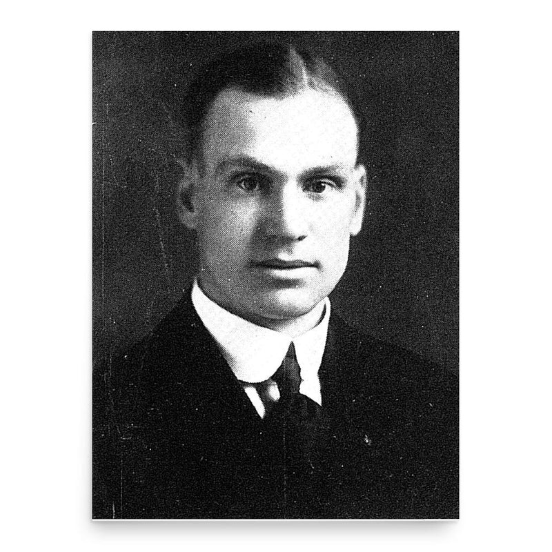 Elmer Mitchell poster print, in size 18x24 inches.