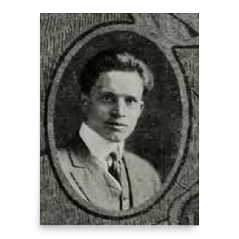 Elmer Pendell poster print, in size 18x24 inches.