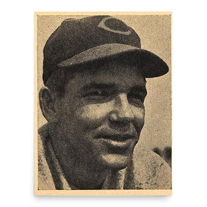 Elmer Riddle poster print, in size 18x24 inches.