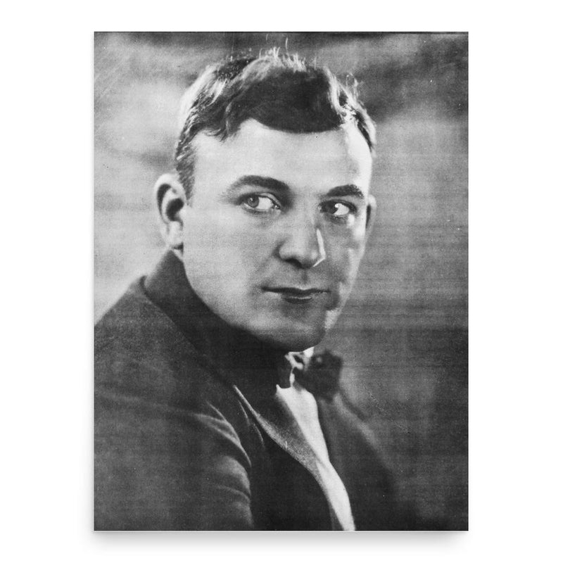 Elmo Lincoln poster print, in size 18x24 inches.