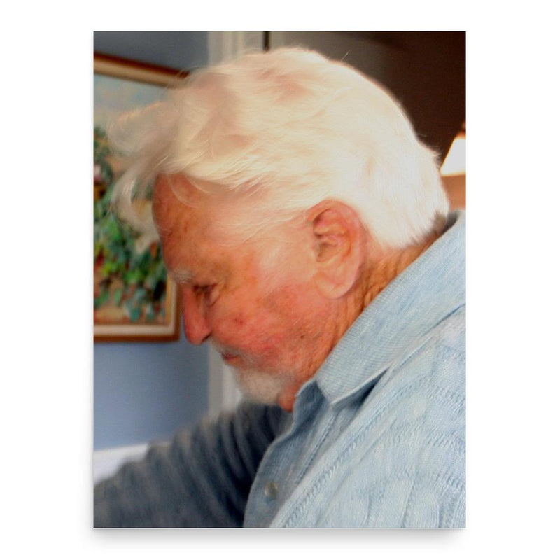 Elmo Williams poster print, in size 18x24 inches.