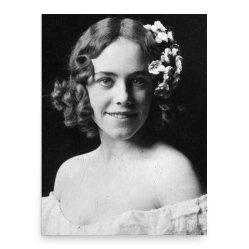 Elna Lassen poster print, in size 18x24 inches.