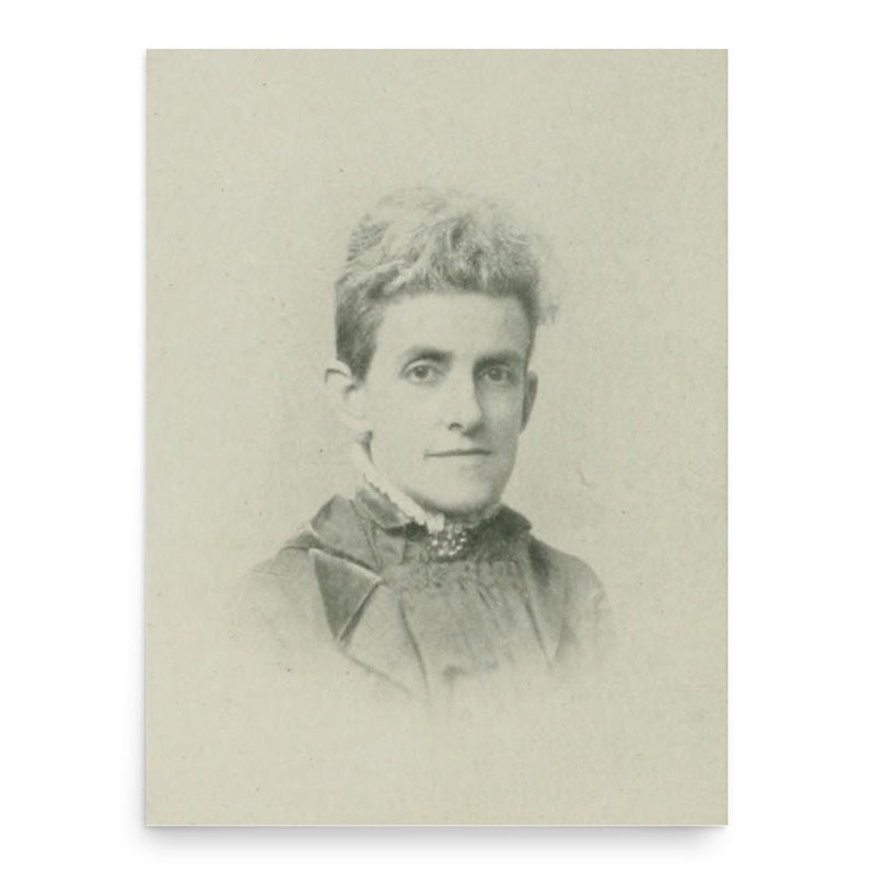 Elnora Monroe Babcock poster print, in size 18x24 inches.