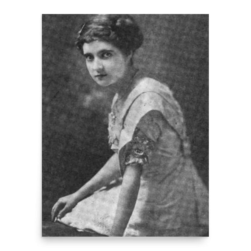 Eloise Hughes Smith poster print, in size 18x24 inches.