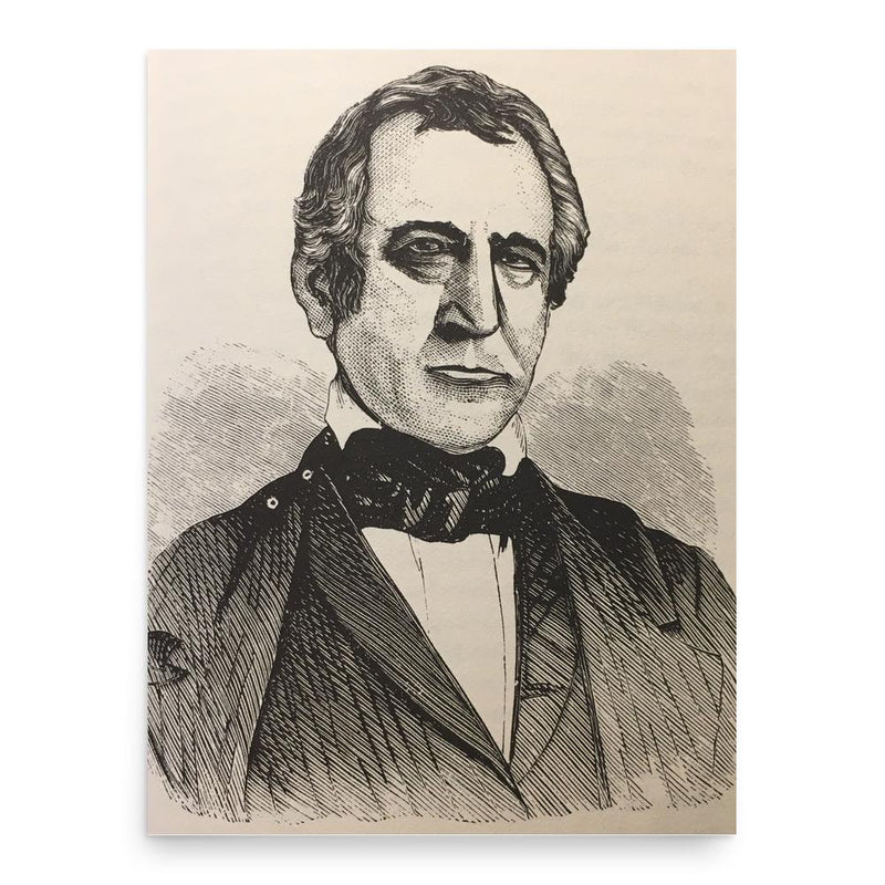 Elon Galusha poster print, in size 18x24 inches.