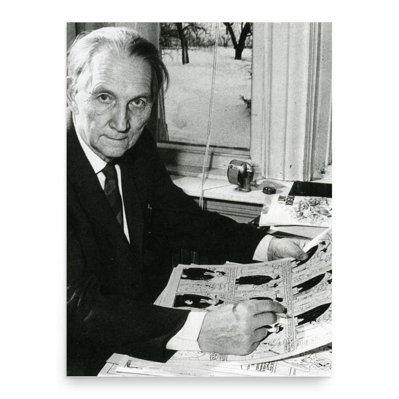 Elov Persson poster print, in size 18x24 inches.