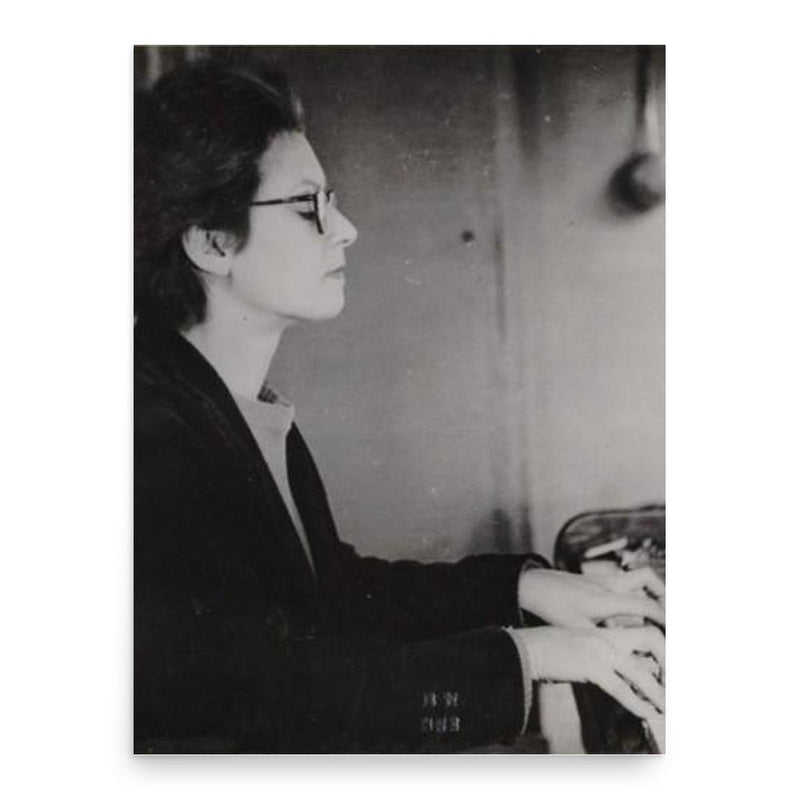 Elsa Barraine poster print, in size 18x24 inches.