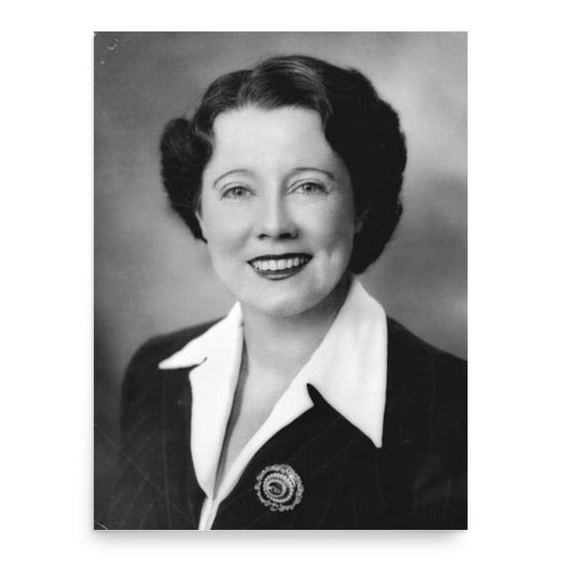 Elsa Chauvel poster print, in size 18x24 inches.