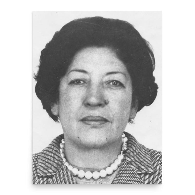 Elsa Cladera de Bravo poster print, in size 18x24 inches.