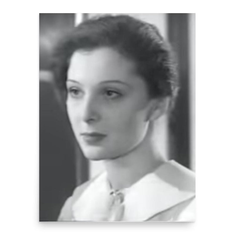 Elsa De Giorgi poster print, in size 18x24 inches.