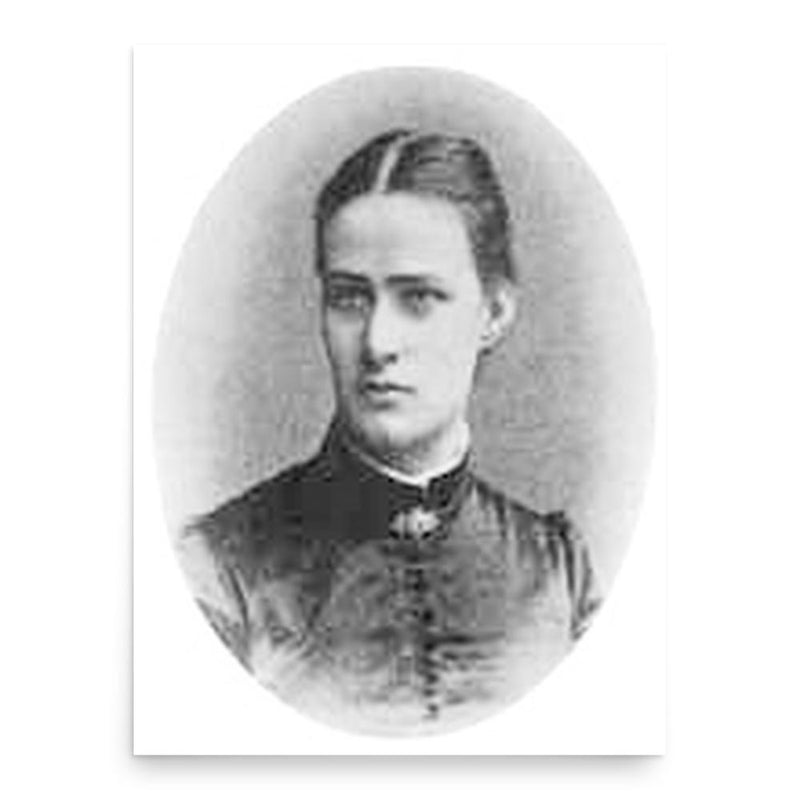 Elsa Eschelsson poster print, in size 18x24 inches.