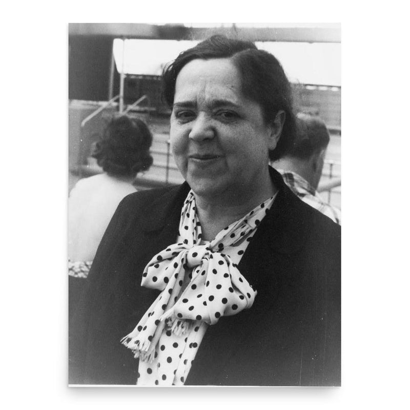 Elsa Maxwell poster print, in size 18x24 inches.