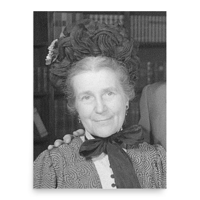 Elsa Wagner poster print, in size 18x24 inches.