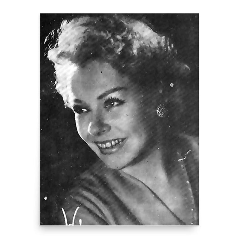 Elsa del Campillo poster print, in size 18x24 inches.