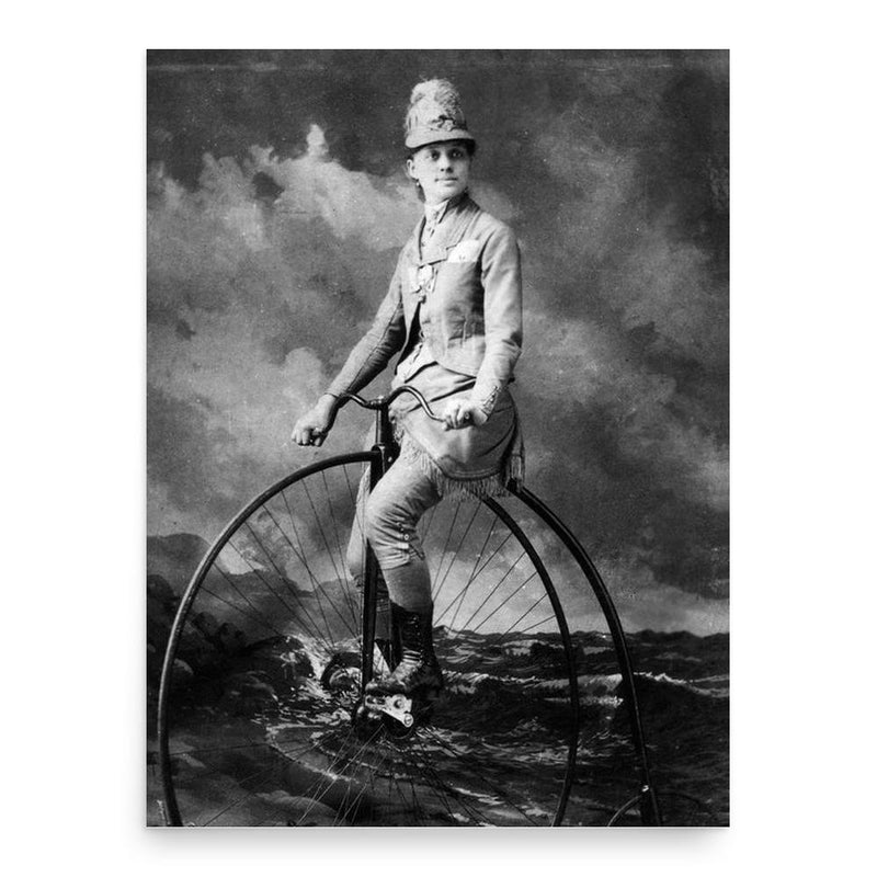 Elsa von Blumen poster print, in size 18x24 inches.