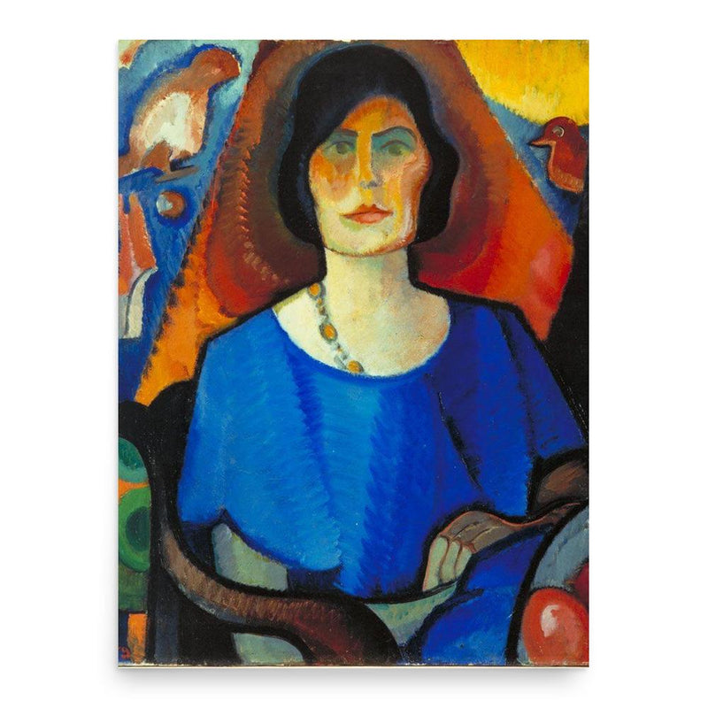 Else Berg poster print, in size 18x24 inches.