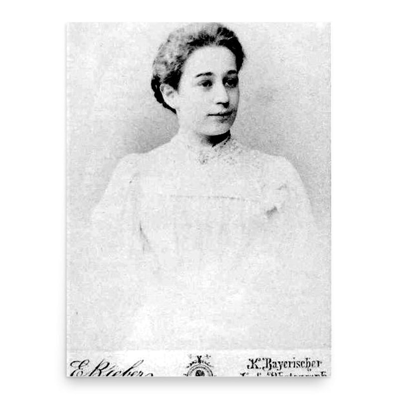 Else Ury poster print, in size 18x24 inches.