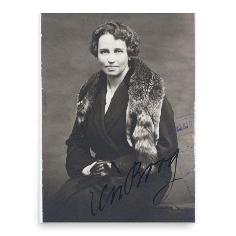 Elsi Borg poster print, in size 18x24 inches.