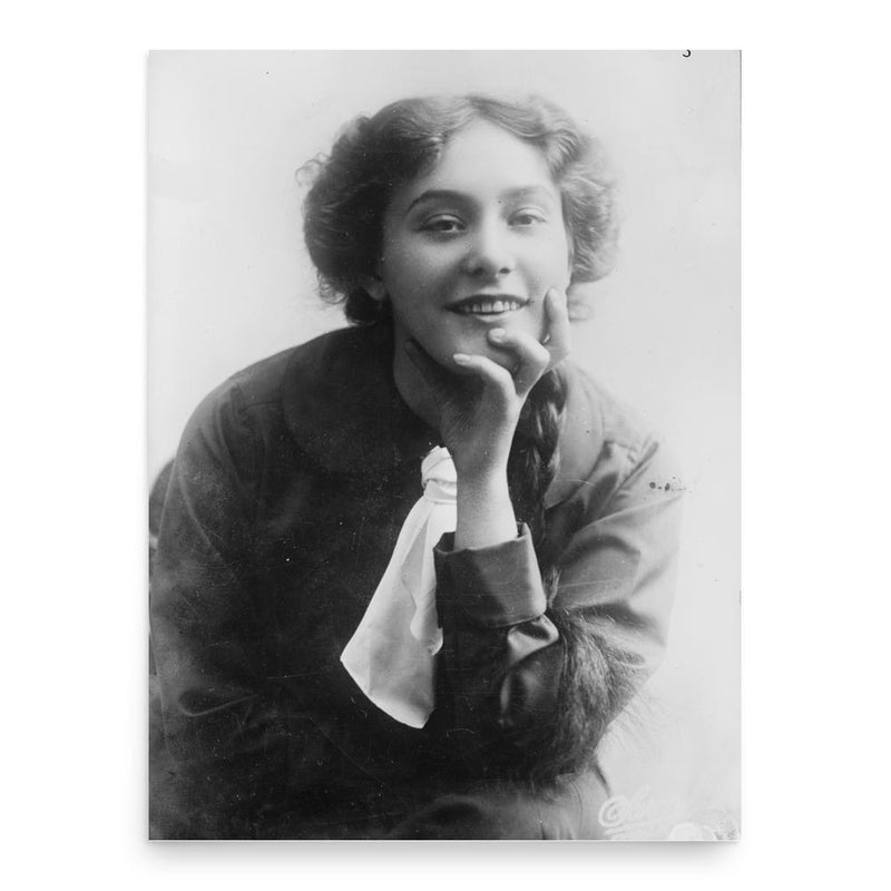 Elsie Ferguson poster print, in size 18x24 inches.