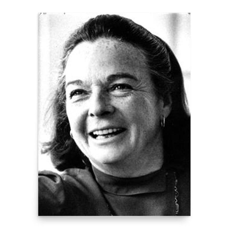 Elsie Hillman poster print, in size 18x24 inches.