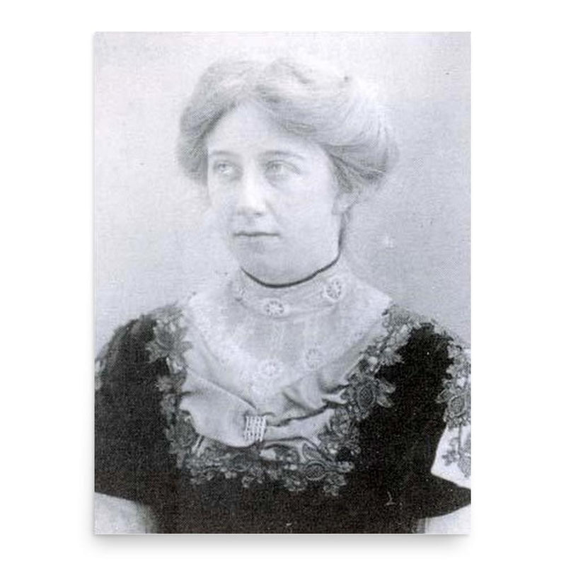 Elsie Howey poster print, in size 18x24 inches.