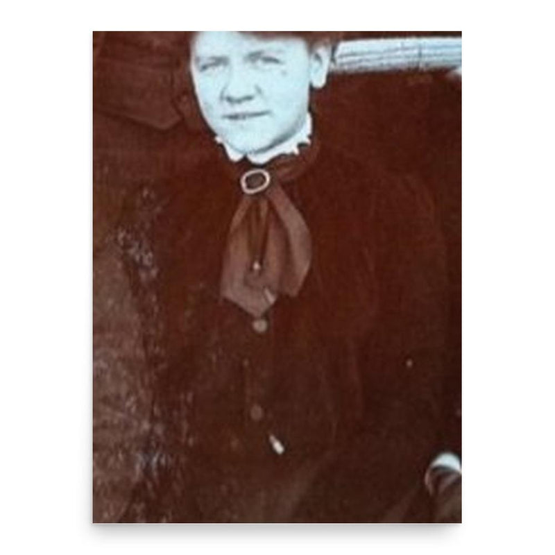 Elsie Lower Pomeroy poster print, in size 18x24 inches.