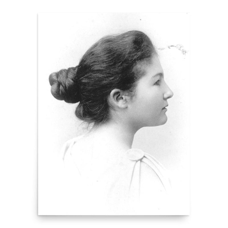 Elsie Ward poster print, in size 18x24 inches.