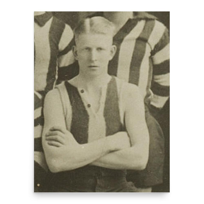 Elvin Barr poster print, in size 18x24 inches.