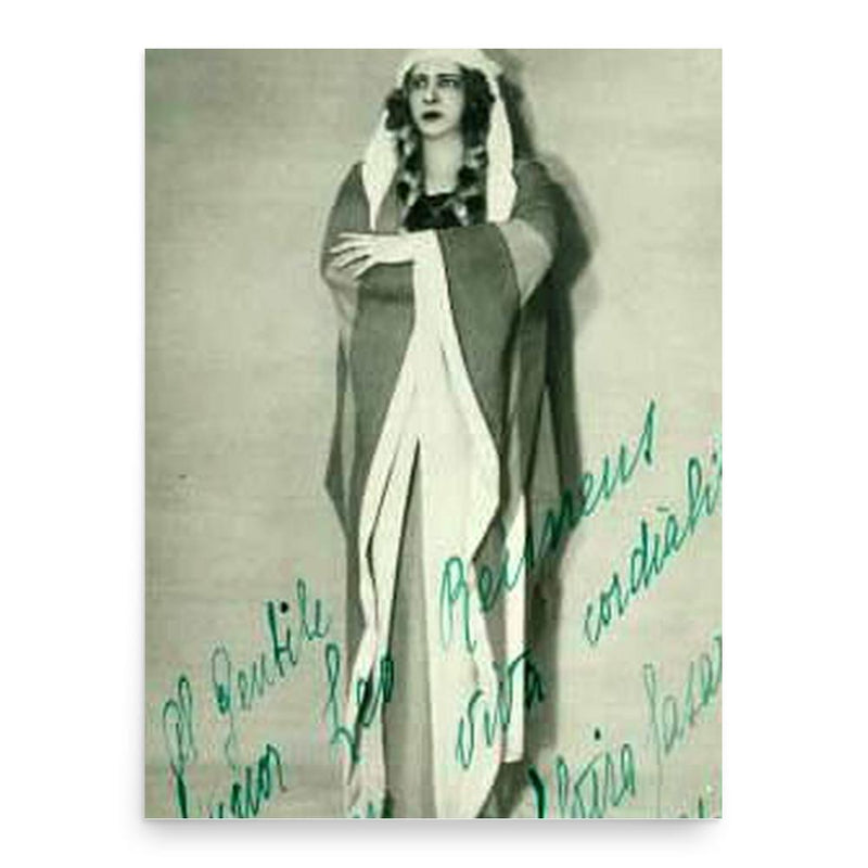 Elvira Casazza poster print, in size 18x24 inches.