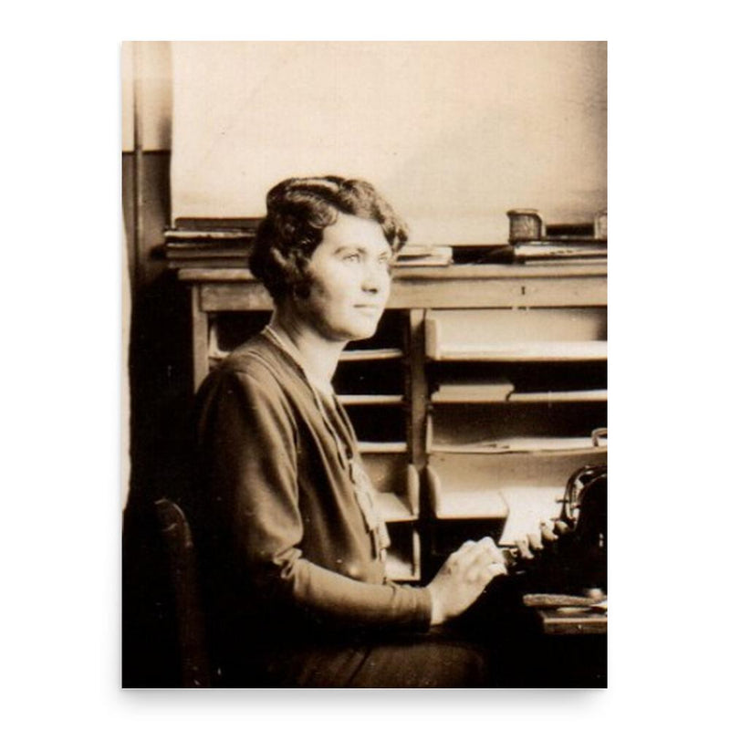 Elvira Mancuso poster print, in size 18x24 inches.