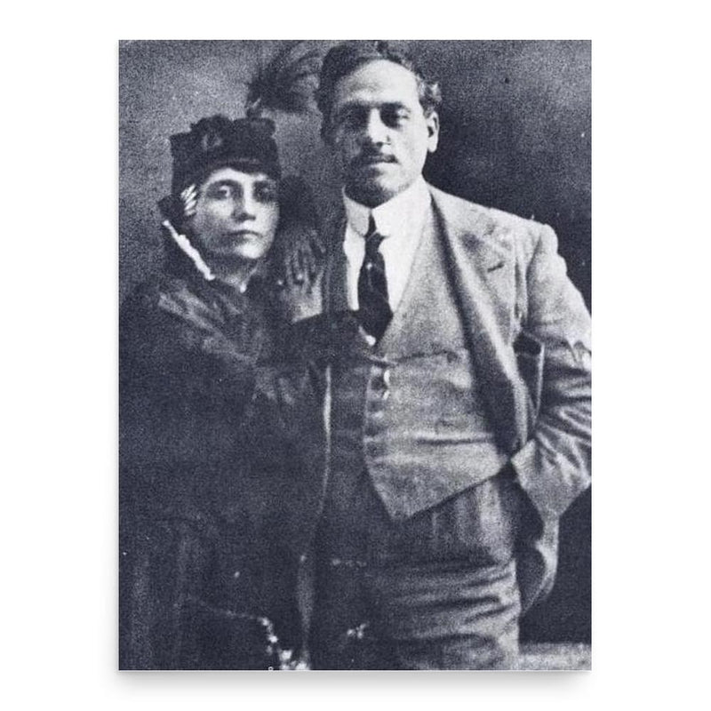 Elvira Notari poster print, in size 18x24 inches.