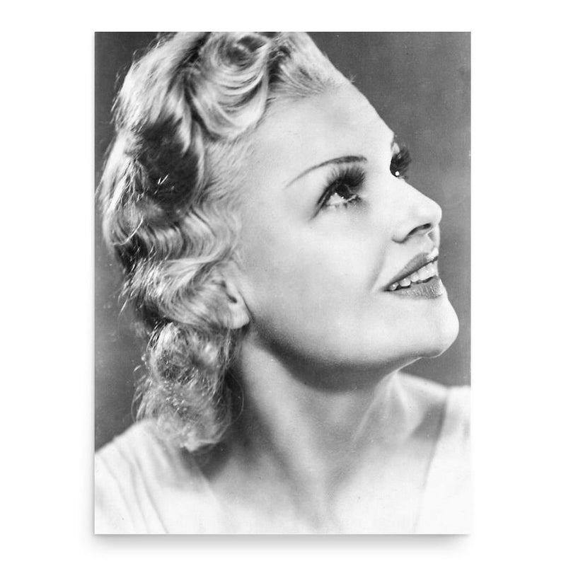 Elvira Popescu poster print, in size 18x24 inches.