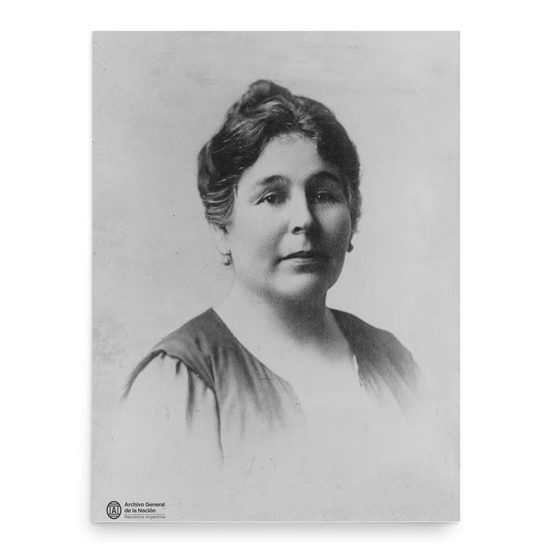 Elvira Rawson de Dellepiane poster print, in size 18x24 inches.