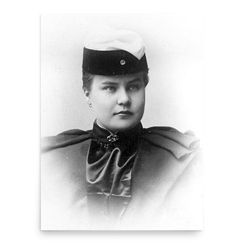 Elvira Willman poster print, in size 18x24 inches.