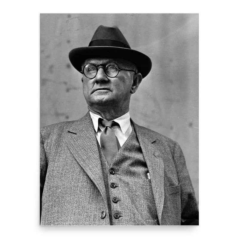 Elwood Mead poster print, in size 18x24 inches.